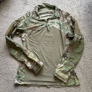 MASSIF advanced 1/4 zip long sleeve combat shirt